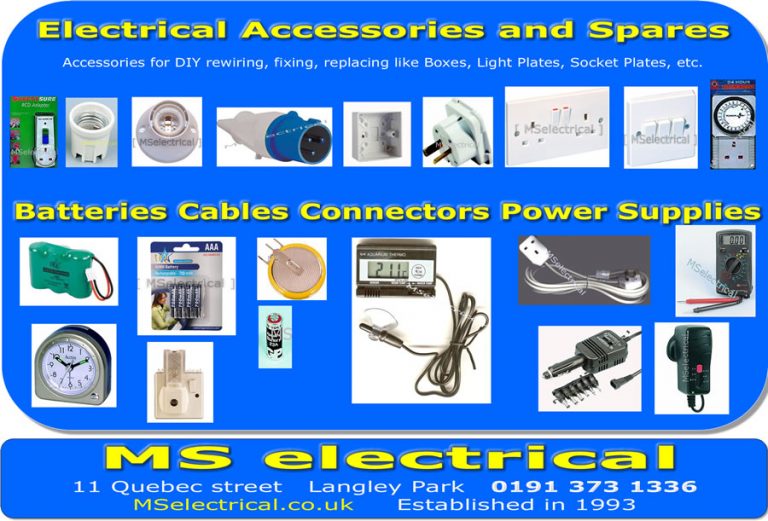 Electrical Accessories MSelectrical.co.uk Site